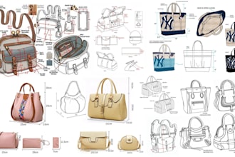 design your bag, handbag, backpack, luggage, wallet and tote bag