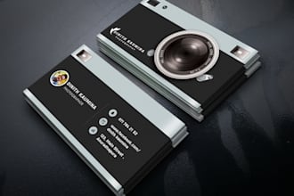 create professional business card design and stationery