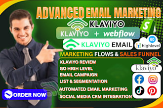 be your gohighlevel expert, shopify klaviyo marketing to boost shopify sales