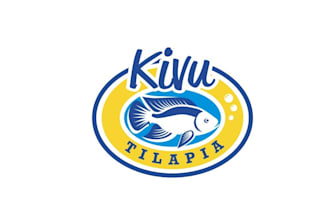 design best known beloved tilapia fish farm logo