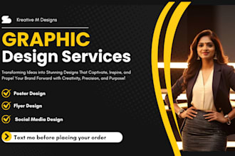 design stunning posters, flyers and pinterest pins for you