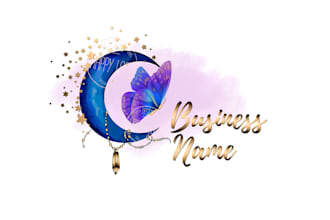 create spiritual sacred geometry and mystical logo