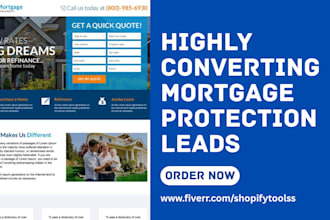 mortgage protection leads life insurance leads mortgage leads insurance leads