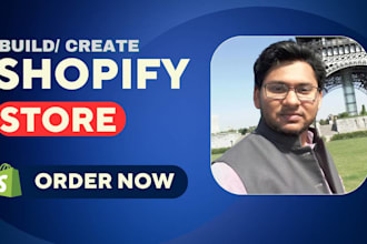 build, design, create dropshipping shopify store, shopify website