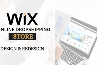 build wix studio website design redesign developer development product listing