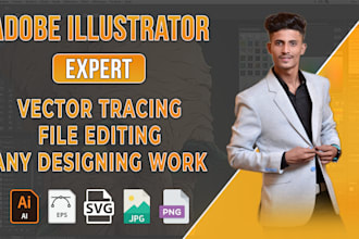 deliver adobe illustrator and graphic designing services