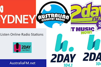 officially do a viral radio promotion for your song on 2day fm, sydney radio