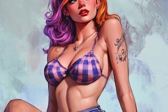 make any kind of pinup girl you want, including illustrations