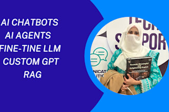 develop custom ai chatbots and agents using llm genai rag  and deepseek