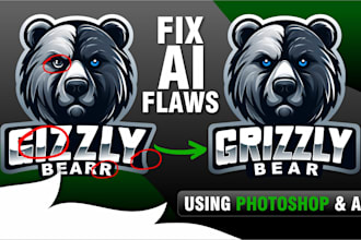 edit hand, face, and logo text in your ai generated art