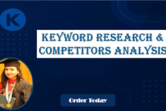 do in depth keyword research and competitor analysis to boost your SEO
