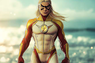 make you as superhero or other fictional character