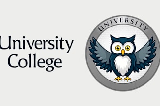 do owl education for university college school mascot logo