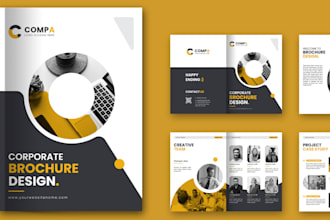 make professional company profile ,pitch deck