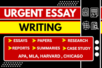do urgent essay writing, as an essay expert
