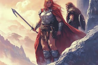 do a dnd and d and d character art illustration for you
