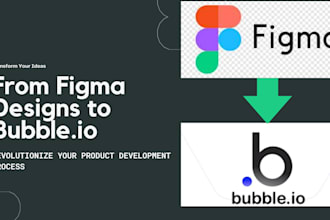 turn your figma designs into a responsive bubble io web app