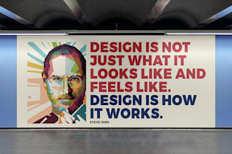 design eye catching wall graphics for your space or brand
