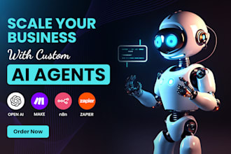 build ai agent and workflow automation using make or zapier or n8n