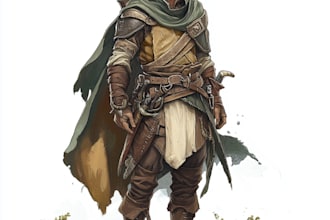do dnd character art design illustration, fantasy, game art, sheet, dnd party