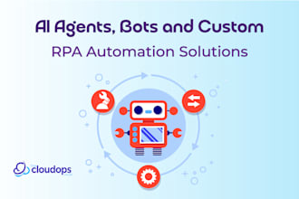 develop ai agents ai bot custom rpa automation solutions