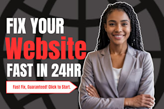 fix my website fast, emergency website repair and fix in 24hr