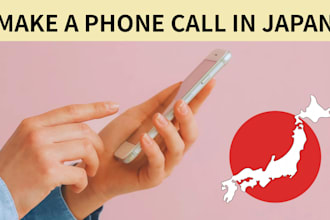 make a phone call in japanese in japan