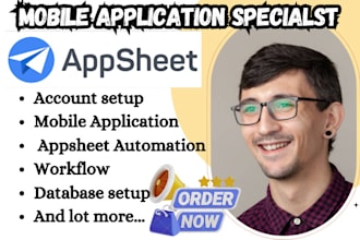 create your appsheet mobile application appsheet automation bubble wireframe