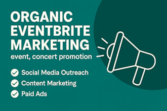 assist you in promoting and marketing your event