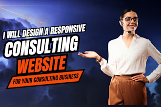 design a consulting website, life coach website for speakers, trainers, coaches