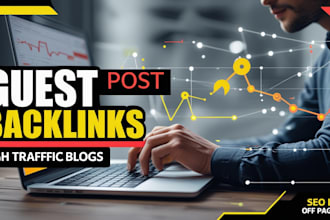 provide guest post backlink on high traffic blogs