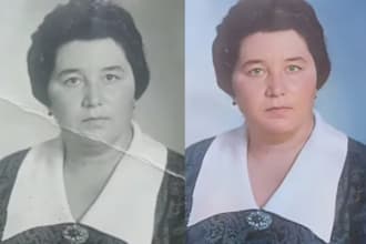 restore, enhance, and colorize old photos