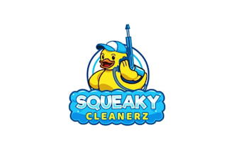 design aesthetics startup cleaning company logo
