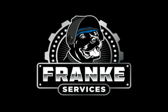 design catchy shining top dog welder logo