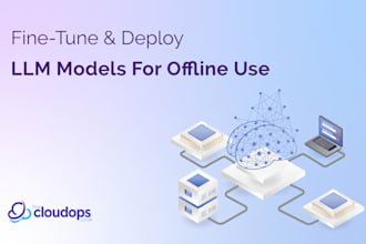 fine tune and deploy llm models for offline use
