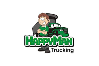 design elegant magnificent trucking logo
