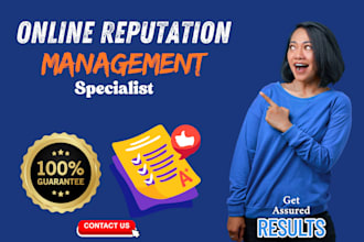 repair your online reputation and remove negative content with reverse SEO