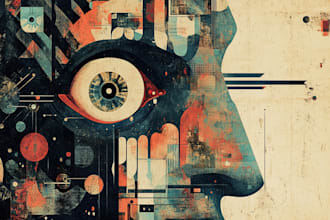 create magical abstract art, psychedelic, surrealism, cubism