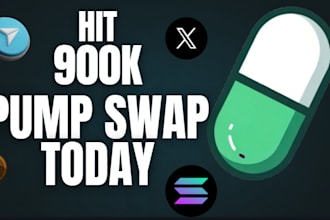hit 900k pump swap in 24hours sol memecoin today telegram promotion