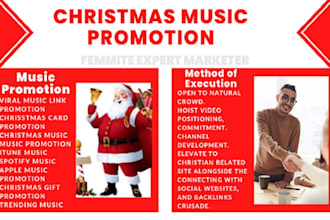 do christmas youtube video promotion, christmas music