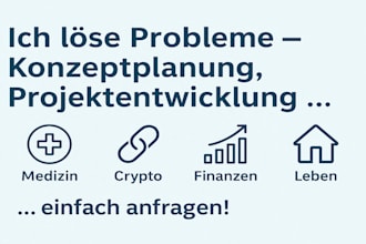 support your crypto or medical project with remote assistance