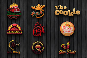 do finance, bakery, BBQ, food, cafe, restaurant logo design