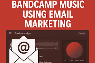 promote bandcamp music promotion using email marketing