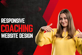 develop coaching website, life coach website for leaders, speakers, trainers