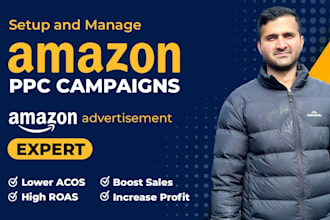 set up amazon PPC campaigns and manage your amazon fba and PPC ads