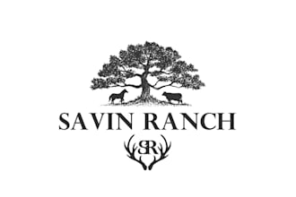 design iconic family ranch raising beef logo