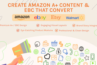 create amazon a plus content, ebc, ebc plus and brand story content