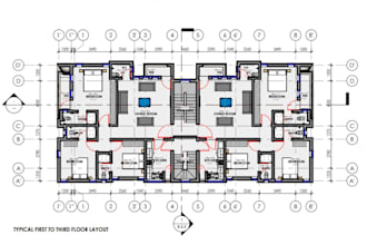 design complete architectural mep and hvac drawings for your building permit