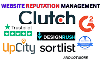 do clutch g2 designrush sortlist  reputation and managment