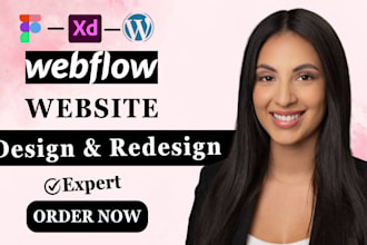 design a landing page or website using wix, wordpress, or hubspot